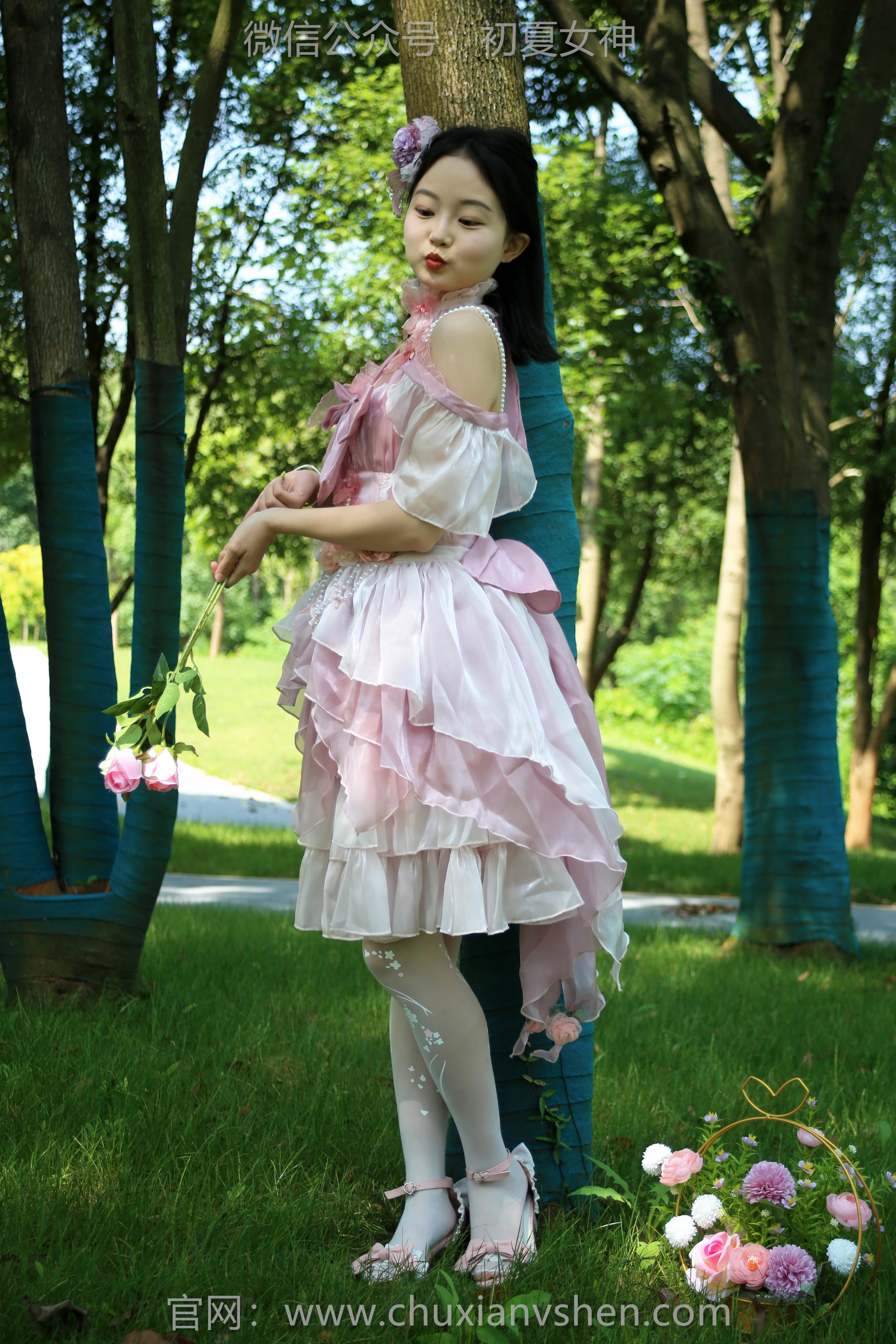 初夏女神 No.235 双双 花仙子 2
